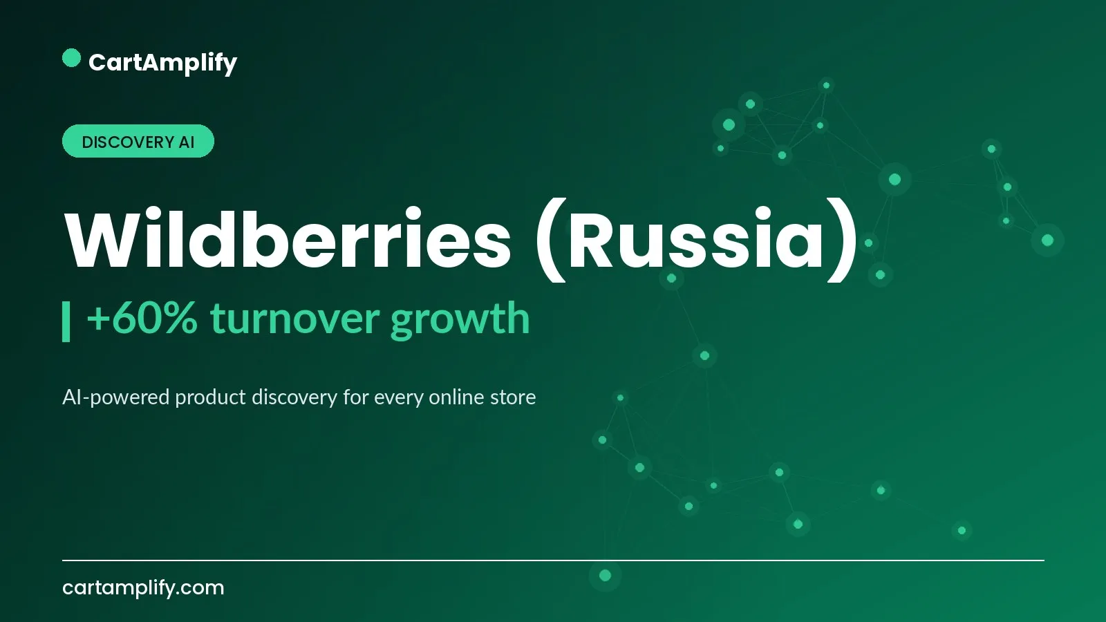 Wildberries (Russia) — Discovery AI case study cover for the CartAmplify blog